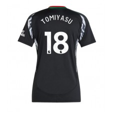 Arsenal Takehiro Tomiyasu #18 Bortedrakt Kvinner 2024-25 Kortermet